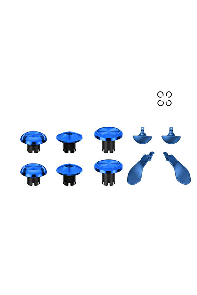 Choice Blue-10 2024 Metal Thumbsticks for PS5 Edge Controller Analog Joystick...