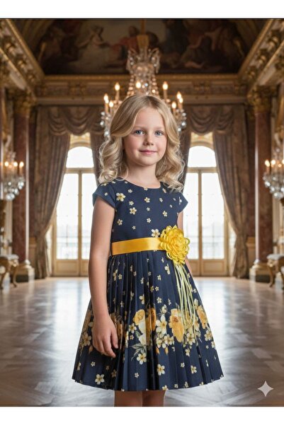 BEGONYA BEBECE KIDS Girls' Wedding Invitation Ball Gown Birthday Holiday Dress