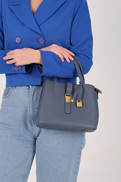 Silver Polo حقيبة كتف نسائية سيلفر وبولو SP1245 باللون الأزرق