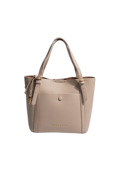 Silver Polo Silver & Polo Sp1244 Women's Shoulder Bag Beige