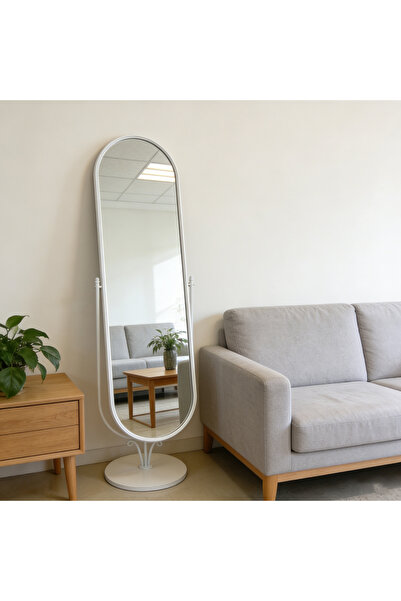 Bleco 360-Degree Rotatable Freestanding Full-Length Mirror - Makeup and Decor...