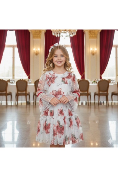 BEGONYA BEBECE KIDS Festive Girl's Dress