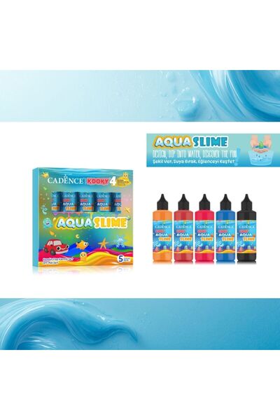 Cadence Boya Kooky Aquaslime - DIY Mixed Set 5X90Ml