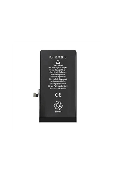 Mobile Tuning Battery for Apple iPhone 12 / 12 Pro, Li-Ion, 2815 mAh, with ba...
