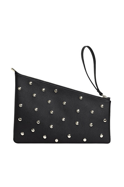 LAURA OLARU ERIS Asymmetric Envelope Bag with Staples