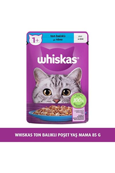 Whiskas Ton Balıklı Poşet Mama 85 gr