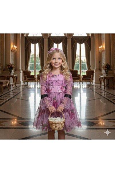 BEGONYA BEBECE KIDS Festive Girls' Dress