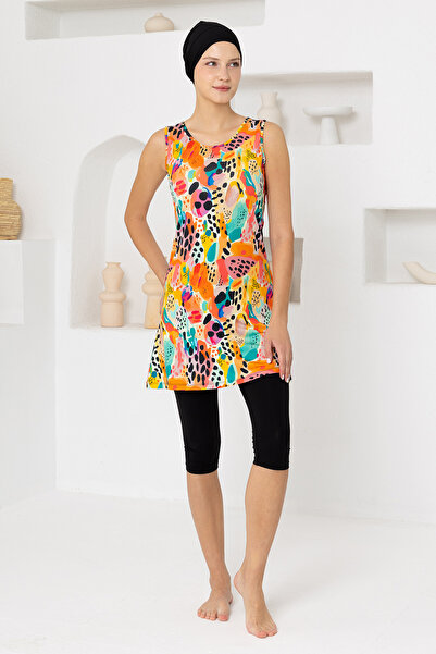 MARESİVA Αμάνικο μαγιό τεσεττούρ Galıa Lycra 2609