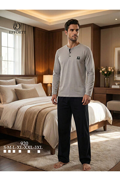 EM&FA TEKSTİL Men's Pajama Set