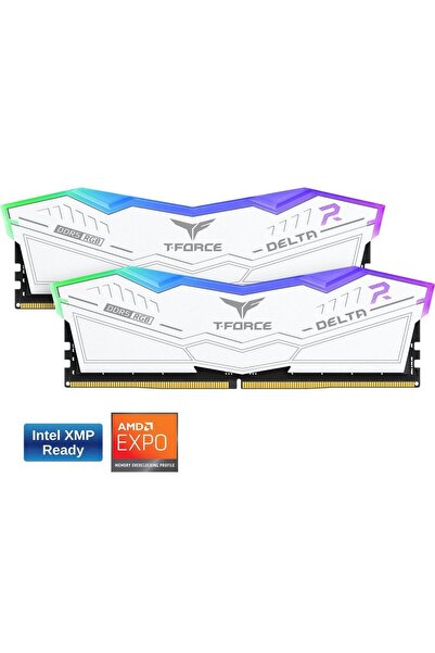 TEAMGRUP TEAMGROUP Delta RGB DDR5 16GB (2x8GB) 6000MHz RAM White