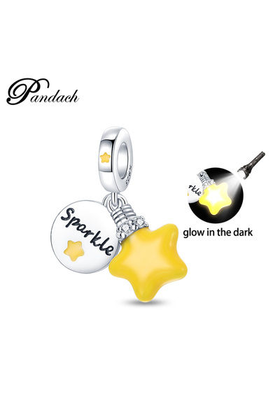 Choice قلادة PAC480 من الفضة الإسترليني عيار 925 بتصميم رائع على شكل يراعة مض...