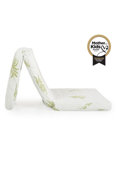 Hugzzz Foldable children's mattress Dreamland 120x60x5 cm, antibacterial