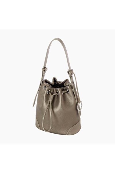 O Bag Eco-leather bag, Bronze