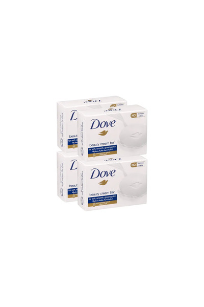 Dove Beauty Cream Soap Bar- 4 X 125gms