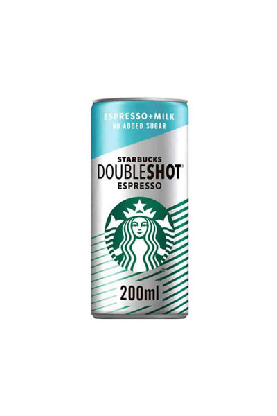Starbucks Double Shot Espresso and Milk No Added Sugar Drink- 200ml