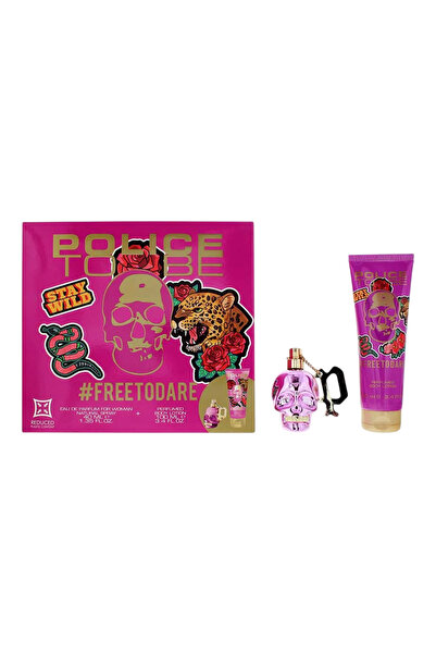 Police Set Police: To Be Free To Dare, Hydrating, Body Lotion, 100 ml + Eau D...