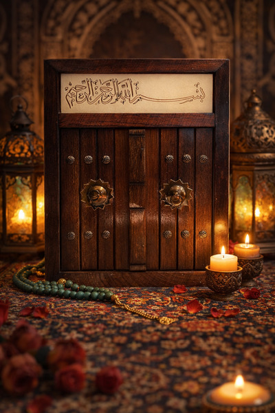 seymenbıçakçılık Handmade Wooden Wall Hanging Key Holder – Flip Cover Design,...