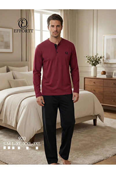 EM&FA TEKSTİL Men's Pajama Set