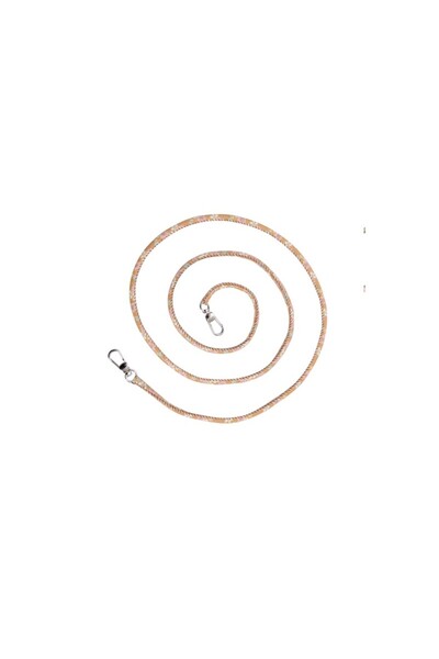 Hippi Acacia Colored Drawstring Neck Strap Fabric Phone Strap - 110 cm