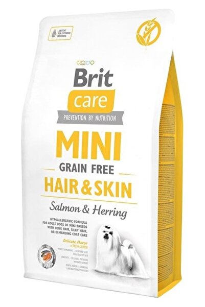 Brit Care Mini G-F Hair & Skin Salmon & Herring Fresh 2 Kg