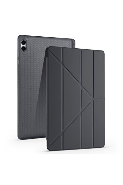 zore Galaxy Tab S11 Ultra Kılıf Tri Folding Kalem Bölmeli Standlı Kılıf (14.6...