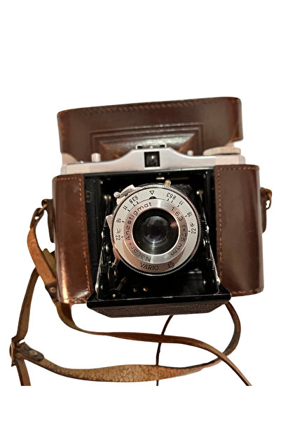 Taşhan Çarşı Antika Zeiss Ikon Nettar Antika Körüklü Fotoğraf Makinesi - Nova...