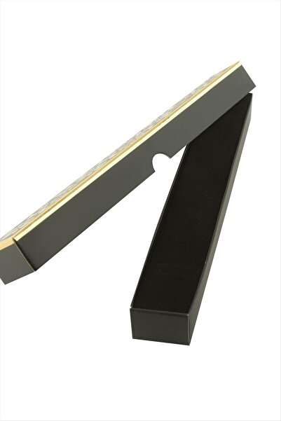 CT STONES صندوق مسبحة مطلي بالذهب على شكل زهرة