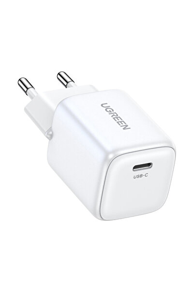 Ugreen GaN Fast Charge Type C Charger, 30W, White