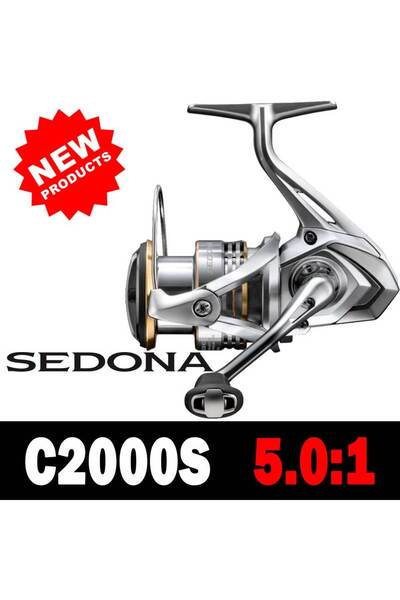 Choice7 C2000S 2023 SHIMANO SEDONA Spinning Fishing Reels 5.0:1/6.2:1/4.7:1 R...