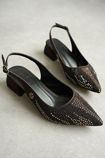 VİP SMR MODA Stone Women's Ballerina Shoes Are Suitable for Special and Daily...