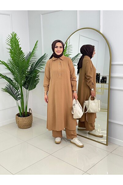 Summer Store Belinay Tunic and Pants Double Hijab Set