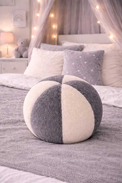 CHIZGY Plush Ball Pillow Welsoft Decorative Throw Pillow Soft Round Cushion H...