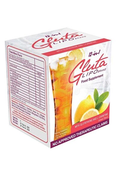 Gluta Lipo 12-in-1 Detox Drink – A Burst of Lemon Freshness for Total Wellness