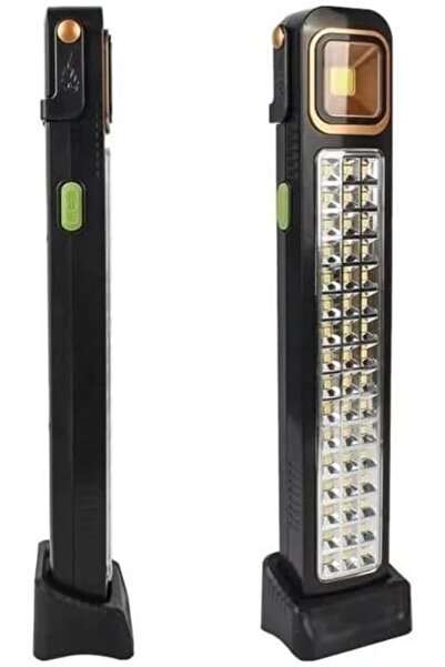 SilaSeren Store WATT COB LED + 48 LEDLİ SOLAR ŞARJLI IŞILDAK (4172)