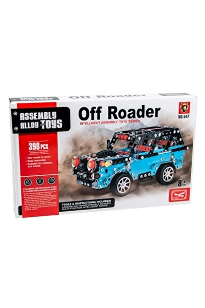 OEM Metal construction set off-road car 398 pieces