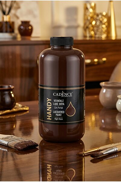 Cadence Handy Lake Parlak L054 Koyu Kahve 250 ml Boya Tüm Yüzeyler İçin Kokus...