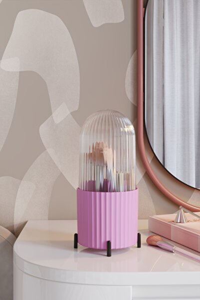 Pufwin Home Çok Amaçlı Makyaj Kozmetik Banyo Ofis Masa Düzenleyici Makyaj Fır...