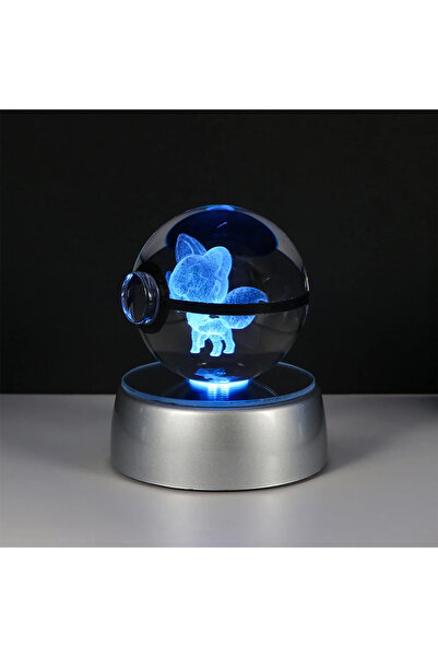 Choice1 كرة بوكيمون ثلاثية الأبعاد مع قاعدة، 5 سم، سبريجاتيتو، بيكاتشو، جينجا...