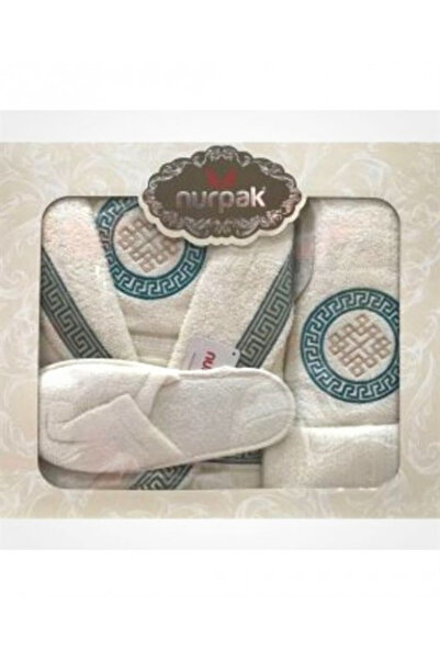 Nurpak Towel and Bathrobe Set 3 Pieces