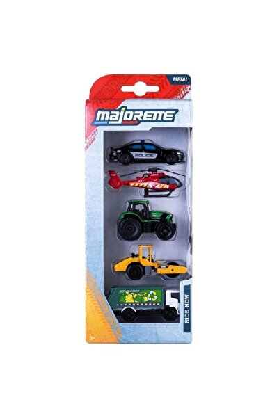 Majorette 8501004000 Street Cars 1:64 Metal 5'li Araba -1
