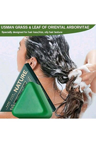 Nature Usman Grass Shampoo Soap 120g Herbal Soap Shampoo