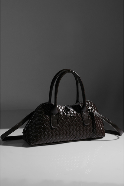 Rimense Women's Bitter Brown Hand and Shoulder Bag