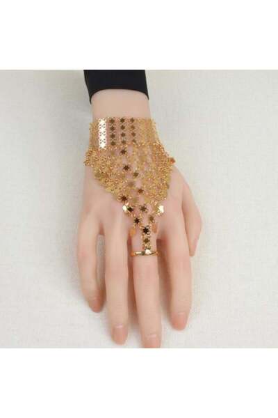 knooz قفازات بديلة فاخرة للذهب للنساء