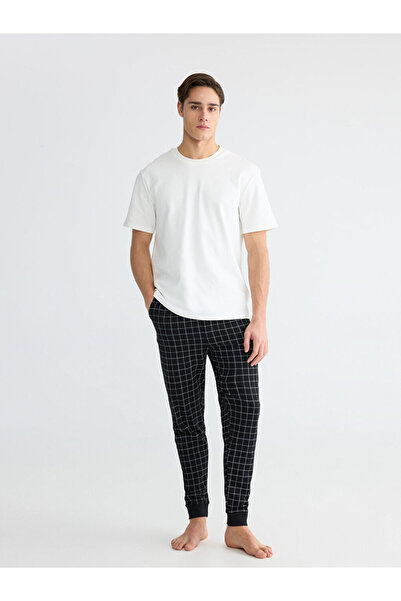 LC Waikiki ΝΕΑ ΣΕΖΟΝΑ ΑΠΟ ΤΗΝ GÜLİS GİYİM Μαύρο Ανδρικό Παντελόνι Πιτζάμας Κα...