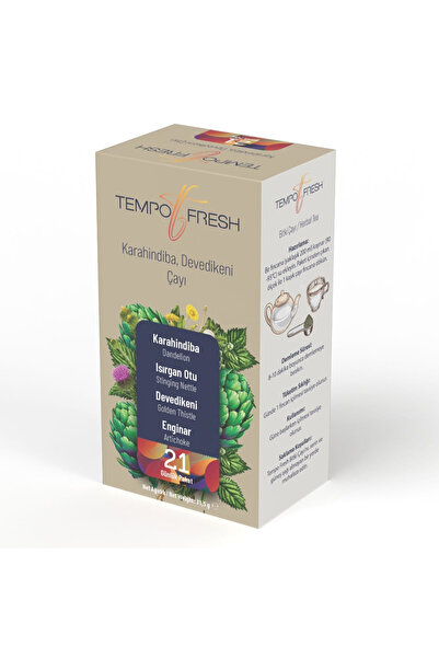 TEMPOFRESH شاي تيمبو فريش من نبات الهندباء والشوك الحلقية