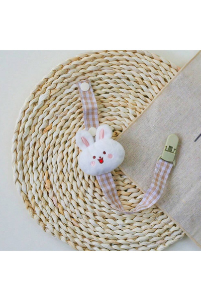 Choice3 Rabbit 1PCS Cute Bear Baby Pacifier Clip Chain Dummy Holder Soother P...