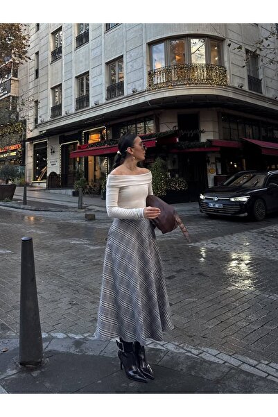 SLAW REZZ Women's Plaid Pattern Skirt High Waist Plaid Long Skirt Plaid Skirt...