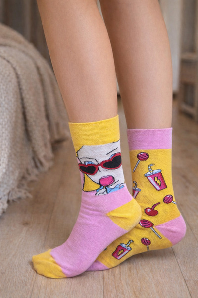 uğurlu dükkan Lollipop socks with girl 36 44