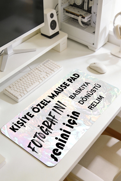 Charmbi Kişiye Özel Mause Pad Fotoğrafını Gönder Biz Baskıya Dönüştürelim 30×...