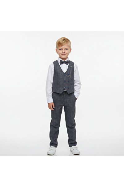 SeaBubbles set cu vestă Costum pentru băiat cu papion